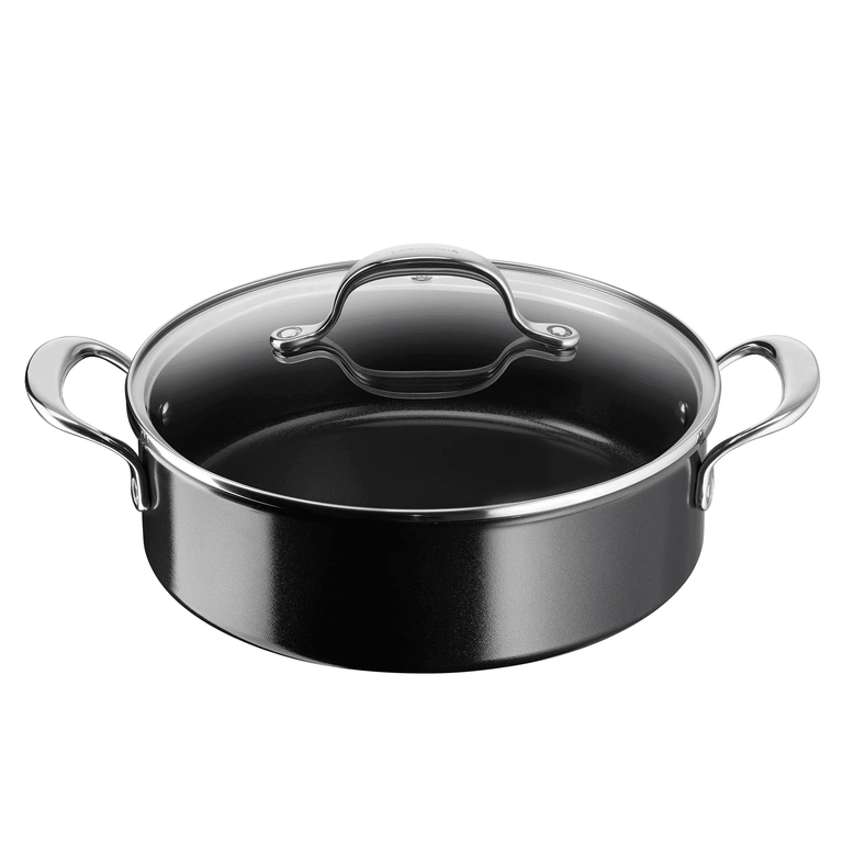 Sauteuse céramique avec couvercle, Desideria