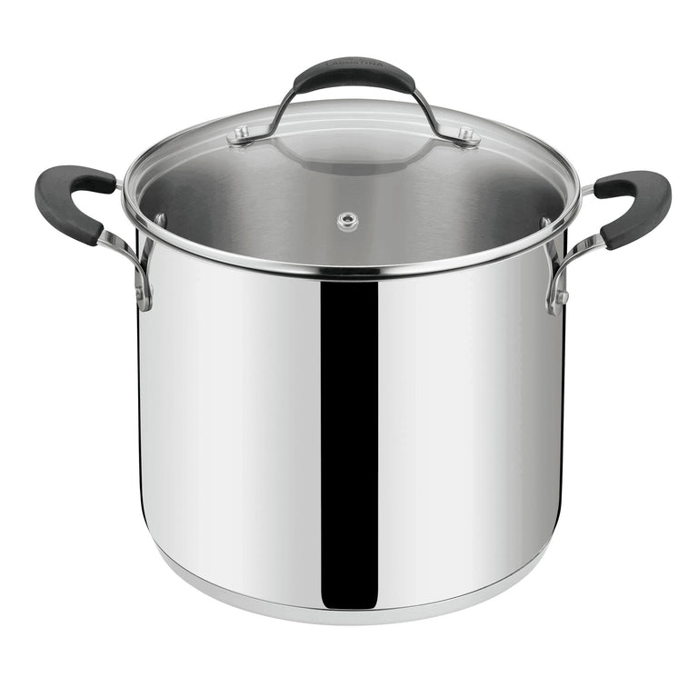 Marmite inox avec couvercle, Tempra inox